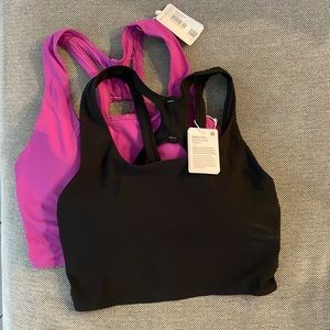 NWT lululemon stash it bra - SET OF TWO